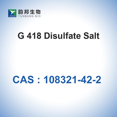 CAS 108321-42-2 Geneticin G418 Bahan Baku Antibiotik Garam Disulfat