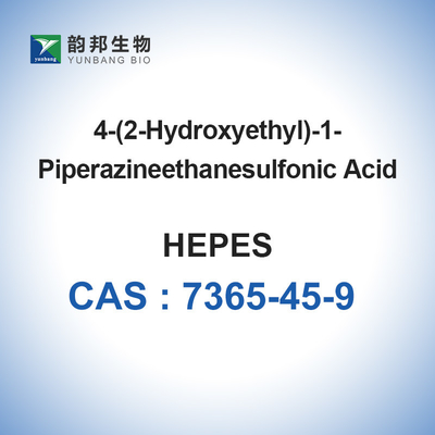 Reagen Biokimia HEPES CAS 7365-45-9 Biologi Molekuler
