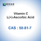 CAS 50-81-7 Vitamin C / L (+) - Bubuk Asam Askorbat C6H8O6 Vitamin Antiskorbut