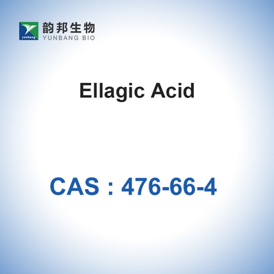 CAS 476-66-4 Bahan Baku Kosmetik Asam Ellagic 98% Untuk Kulit