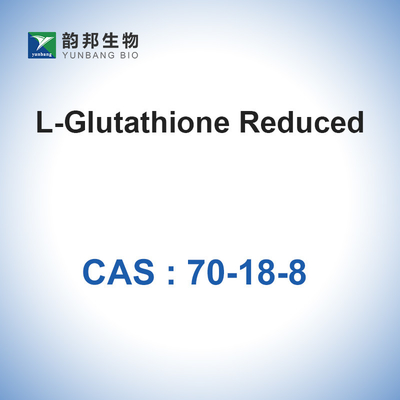 CAS 70-18-8 L-Glutathione (Bentuk Berkurang) Inhibitor Molekul Glikosida Glutatiol