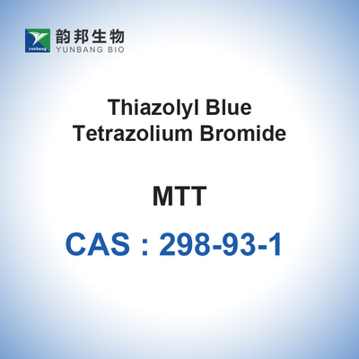 MTT CAS 298-93-1 Noda Biologis 98% Thiazolyl Blue Tetrazolium Bromide