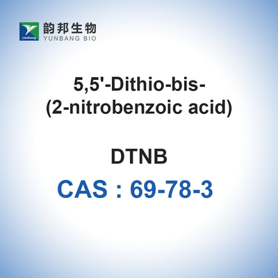DTNB CAS 69-78-3 Reagen Diagnostik In Vitro 5,5′-Dithiobis (2-Nitrobenzoic Acid)