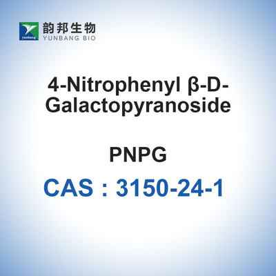 PNPG 4-Nitrofenil-Beta-D-Galactopyranoside CAS 3150-24-1 99% Kemurnian