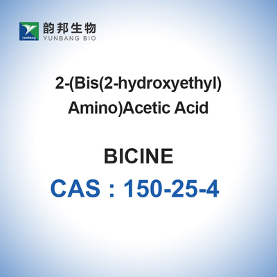 CAS 150-25-4 Bicine Bioreagen Penyangga Biologis 99% Kemurnian