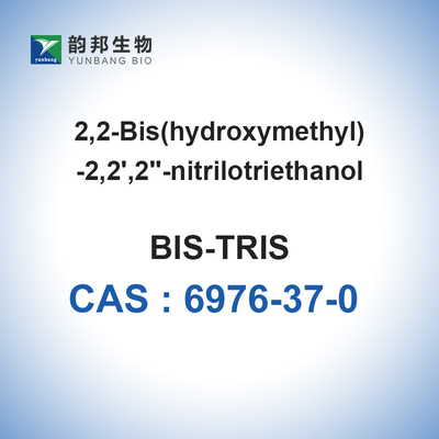 CAS 6976-37-0 BIS-TRIS Bis-Tris Metana 98% Buffer Biologis Tekanan Uap