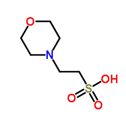 CAS 4432-31-9 MES Buffer Biologis Asam 4-Morpholineethanesulfonic
