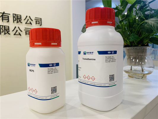 CAS 77-86-1 Tromethamine Biological Tris Buffer Untuk Kosmetik