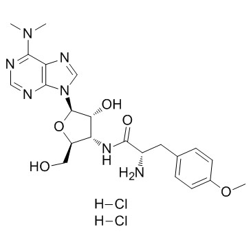 CAS# 58-58-2 Puromycin Dihydrochloride Reagen biokimia