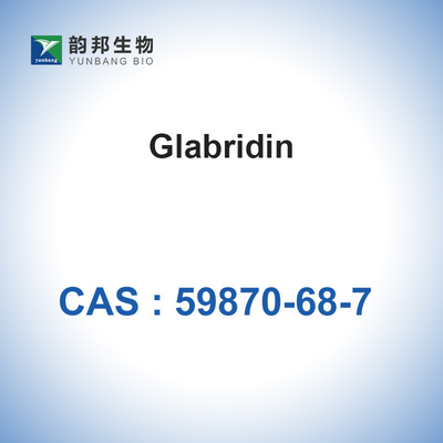 CAS 59870-68-7 Glabridin 98% Bahan Baku Kosmetik C20H20O4