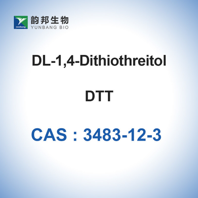 DTT CAS 3483-12-3 DL-Dithiothreitol Bubuk Reagen Biokimia