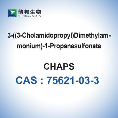 CAS 75621-03-3 CHAPS Buffer Biologis 3- [(3-Colamidopropyl)dimethylammonio]-1-propanesulfonate hydrate