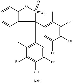 CAS 62625-32-5 Bromocresol garam natrium hijau Reagen ACS, kandungan pewarna 90%