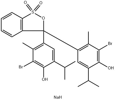 CAS 34722-90-2 3′,3′′-dibromothymolsulfonephthalein garam natrium, Bromothymol garam natrium biru BTB
