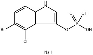 CAS 102185-33-1 5-Bromo-4-kloro-3-indolyl fosfat garam disodium,X-fosfat garam disodium
