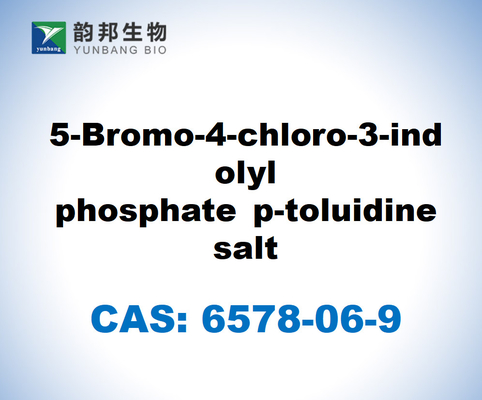 CAS 6578-06-9 5-Bromo-4-kloro-3-indolyl phosphate p-toluidin garam,BCIP P-toluidin garam, X-fosfat p-toluidin garam